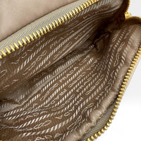 Borsa a tracolla Tessuto Re-Nylon Ostrich