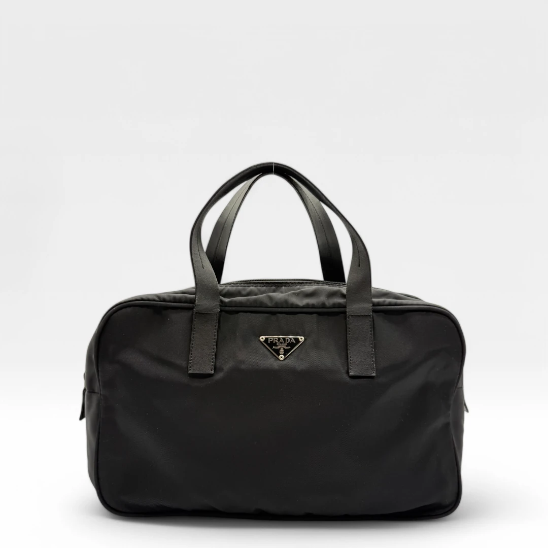 Prada Handtasche rechteckig schwarz