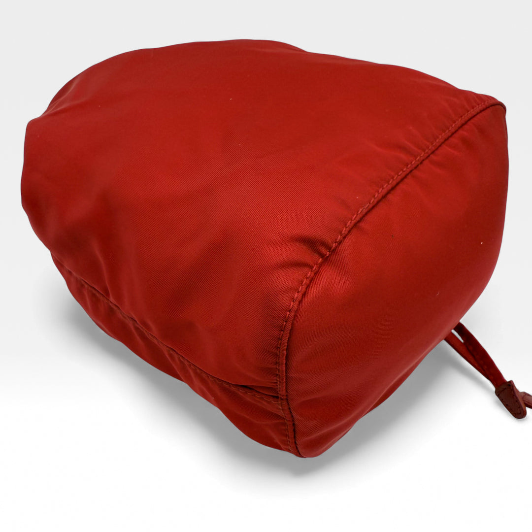 Clutch Tessuto Drawstring Pouch