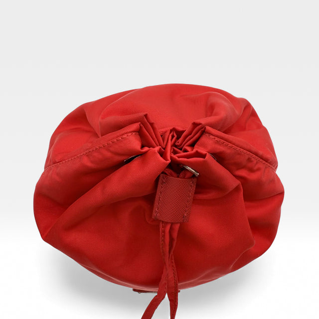 Clutch Tessuto Drawstring Pouch