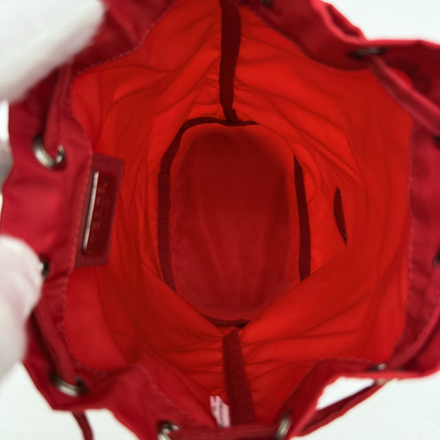 Clutch Tessuto Drawstring Pouch