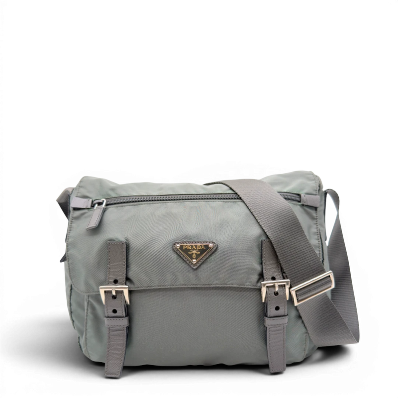 Prada Messengertasche mit zwei Schnallen