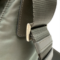 Prada Two-Buckle Messenger Bag
