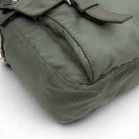 Prada Two-Buckle Messenger Bag