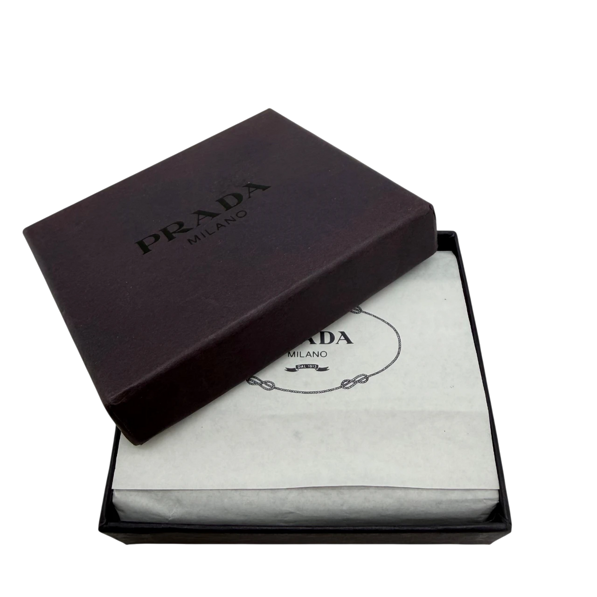 Prada Geldbeutel / Münzetui aus Leder schwarz – mit Originalbox
