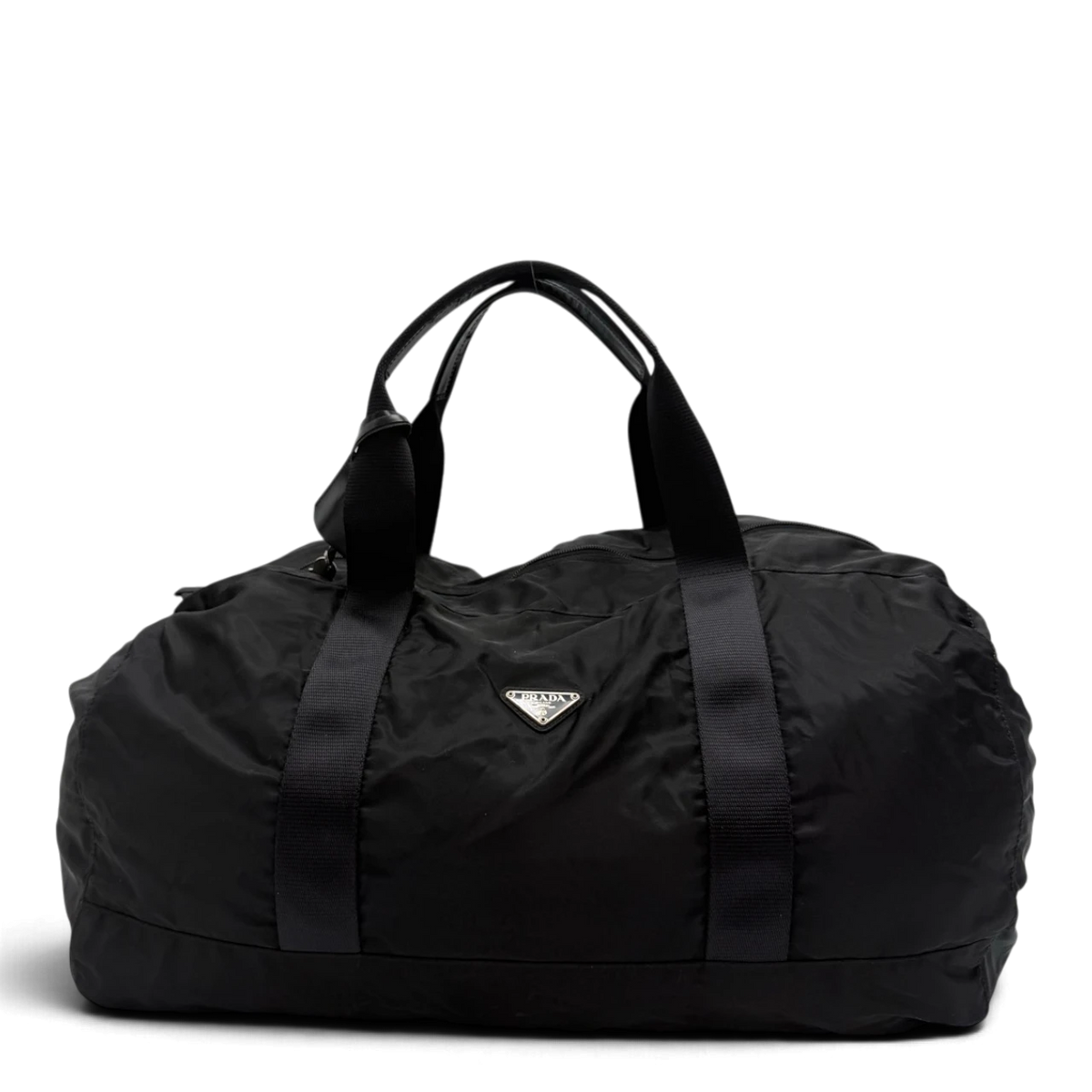 Prada Reisetasche 50 aus Nylon schwarz