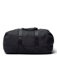 Prada Reisetasche in Zylinderform aus Nylon schwarz – Gesamtansicht
