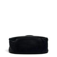 Prada Schultertasche Hobo aus Leder schwarz