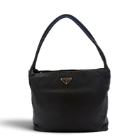 Prada Shopper aus Nylon schwarz – Gesamtansicht