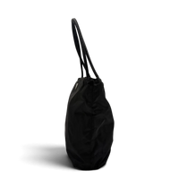 Prada Shopper aus Nylon schwarz – Seitenansicht