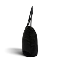 Prada Shopper aus Nylon schwarz – Seitenansicht