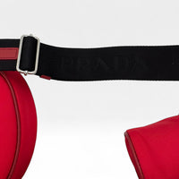 Prada Ping Pong Schläger mit Umhängetasche und Bällen