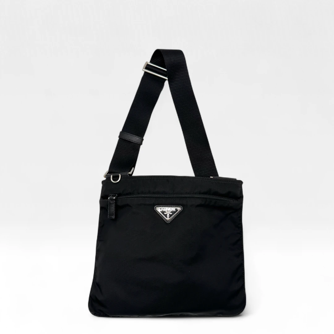 Prada shoulder bag black