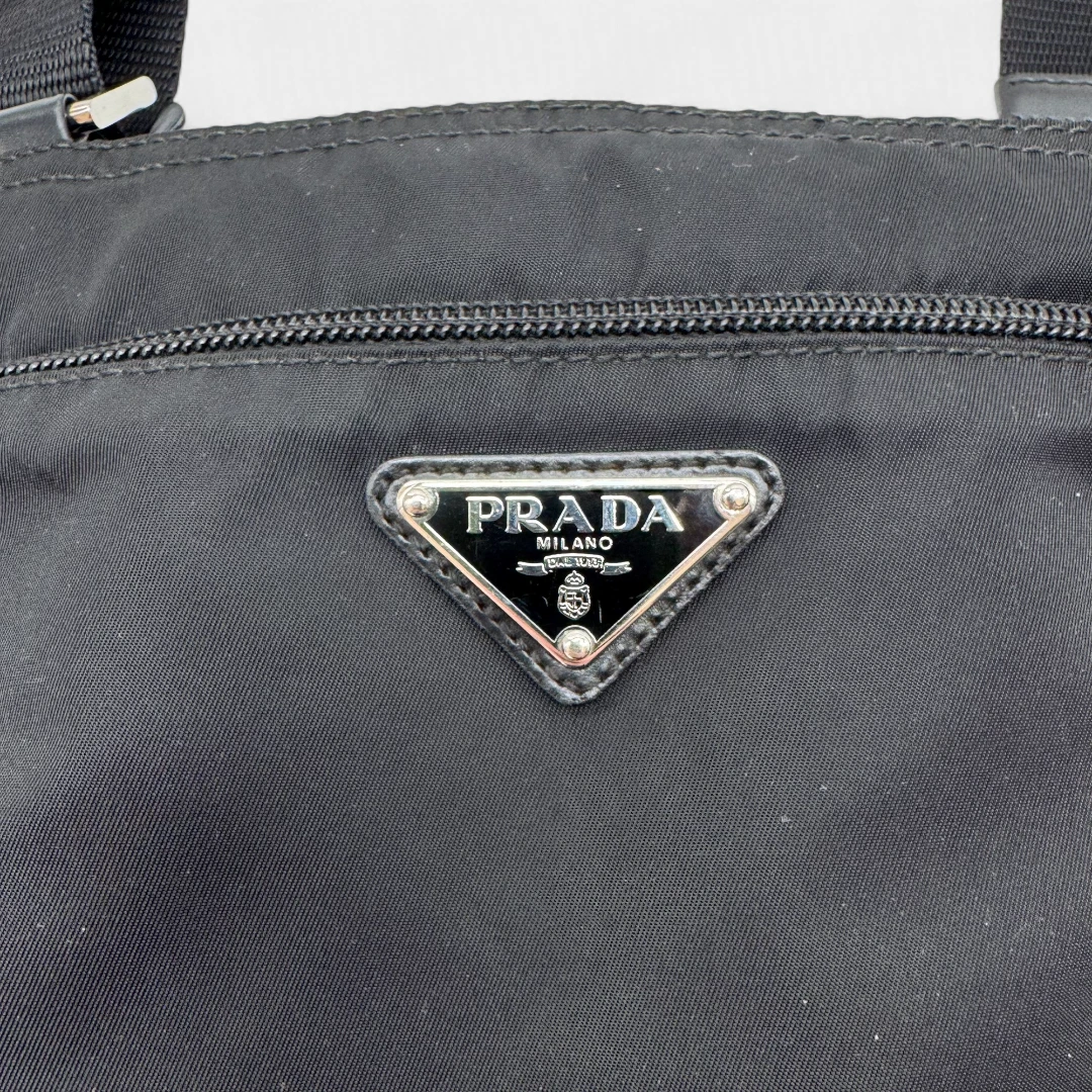 Prada shoulder bag black