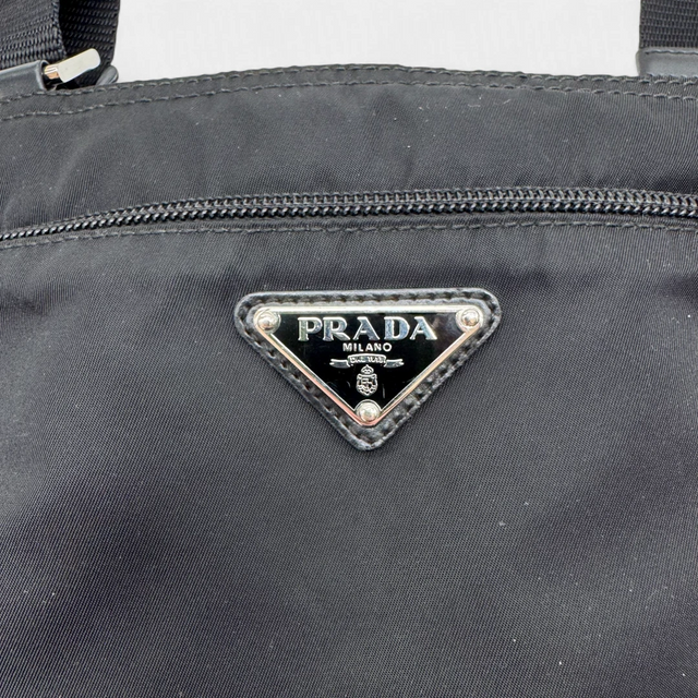 Prada shoulder bag black