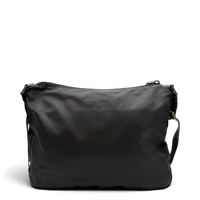 Prada Umhängetasche Beutelform aus Nylon schwarz