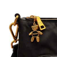 Prada Umhängetasche Tessuto aus Nylon schwarz