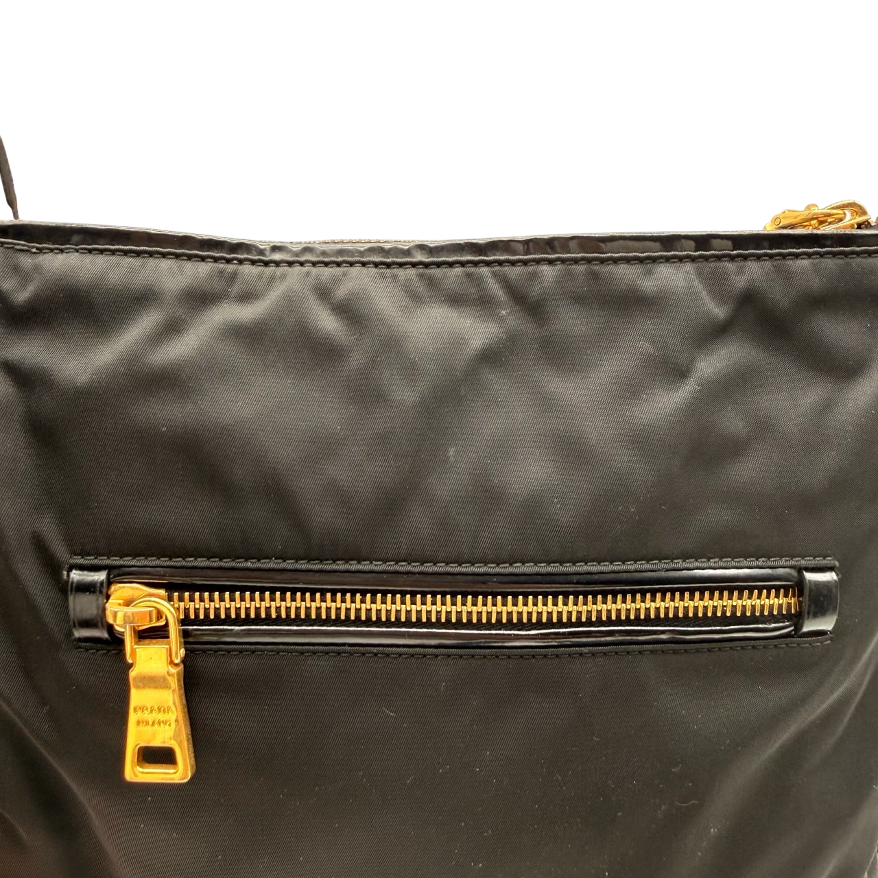 Prada Umhängetasche Tessuto aus Nylon schwarz
