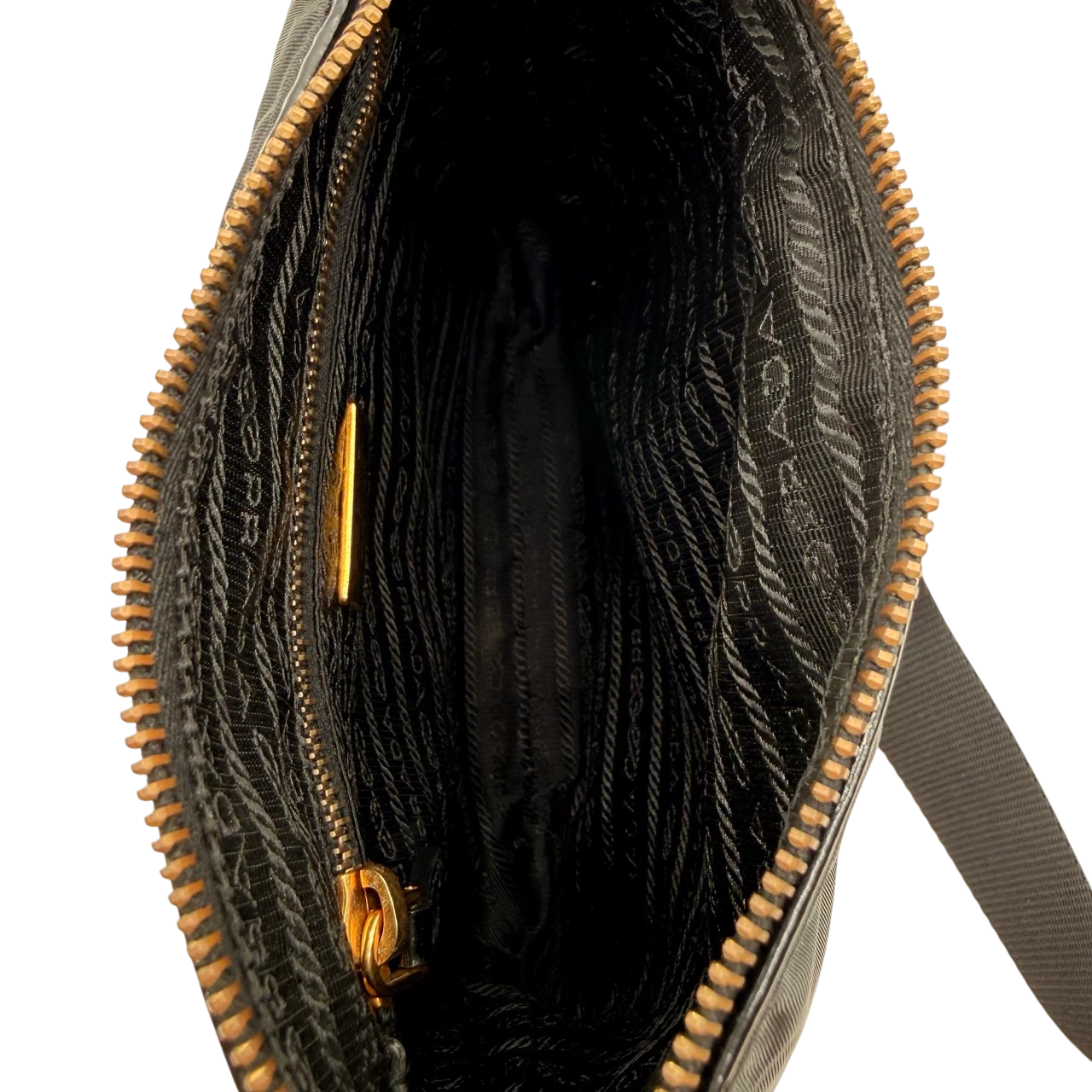 Prada Umhängetasche Tessuto aus Nylon schwarz