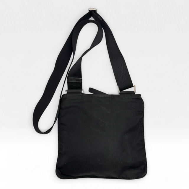 Prada shoulder bag basic small black
