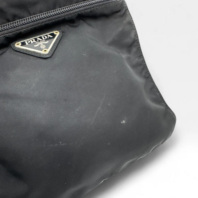 Prada shoulder bag basic small black