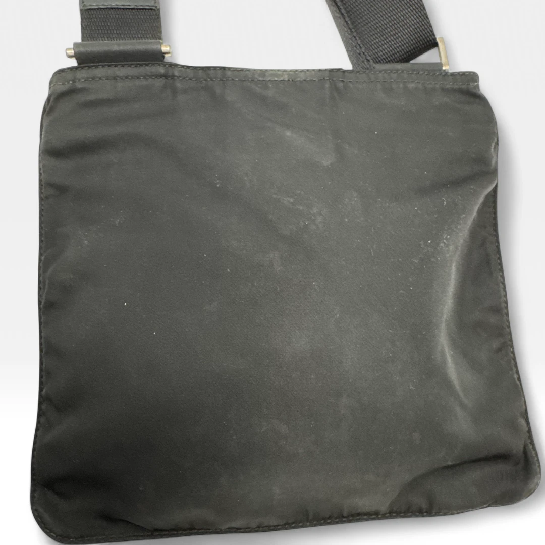 Prada shoulder bag basic small black