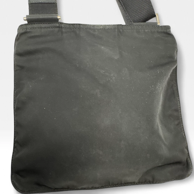 Prada shoulder bag basic small black