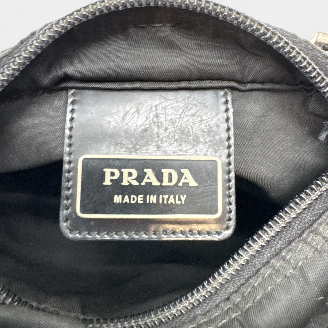 Prada shoulder bag basic small black
