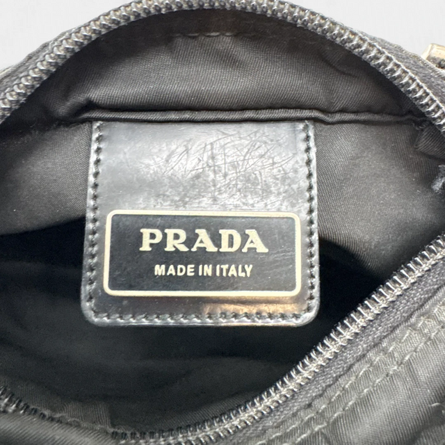 Prada shoulder bag basic small black