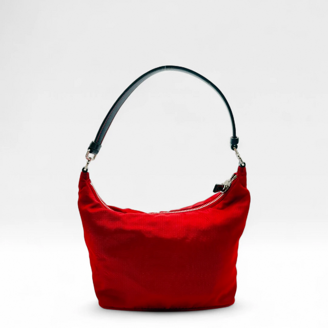 Prada Handtasche aus Nylon rot