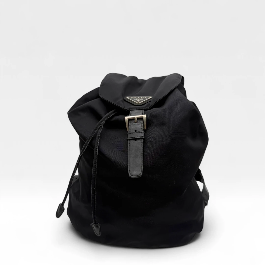 Prada Rucksack aus Nylon schwarz