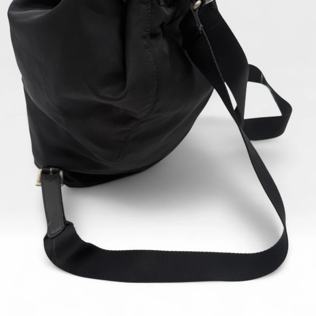 Prada Rucksack aus Nylon schwarz