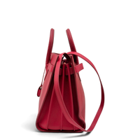 Saint Laurent Handtasche Sac de Jour aus Leder pink