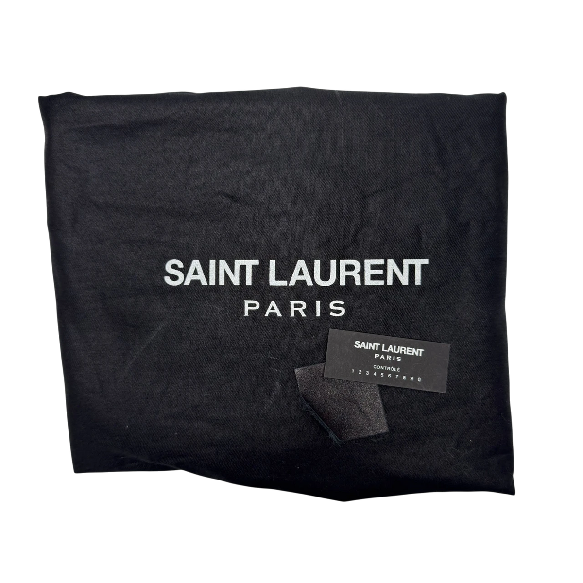 Saint Laurent Handtasche Sac de Jour medium aus Leder schwarz – mit Staubbeutel