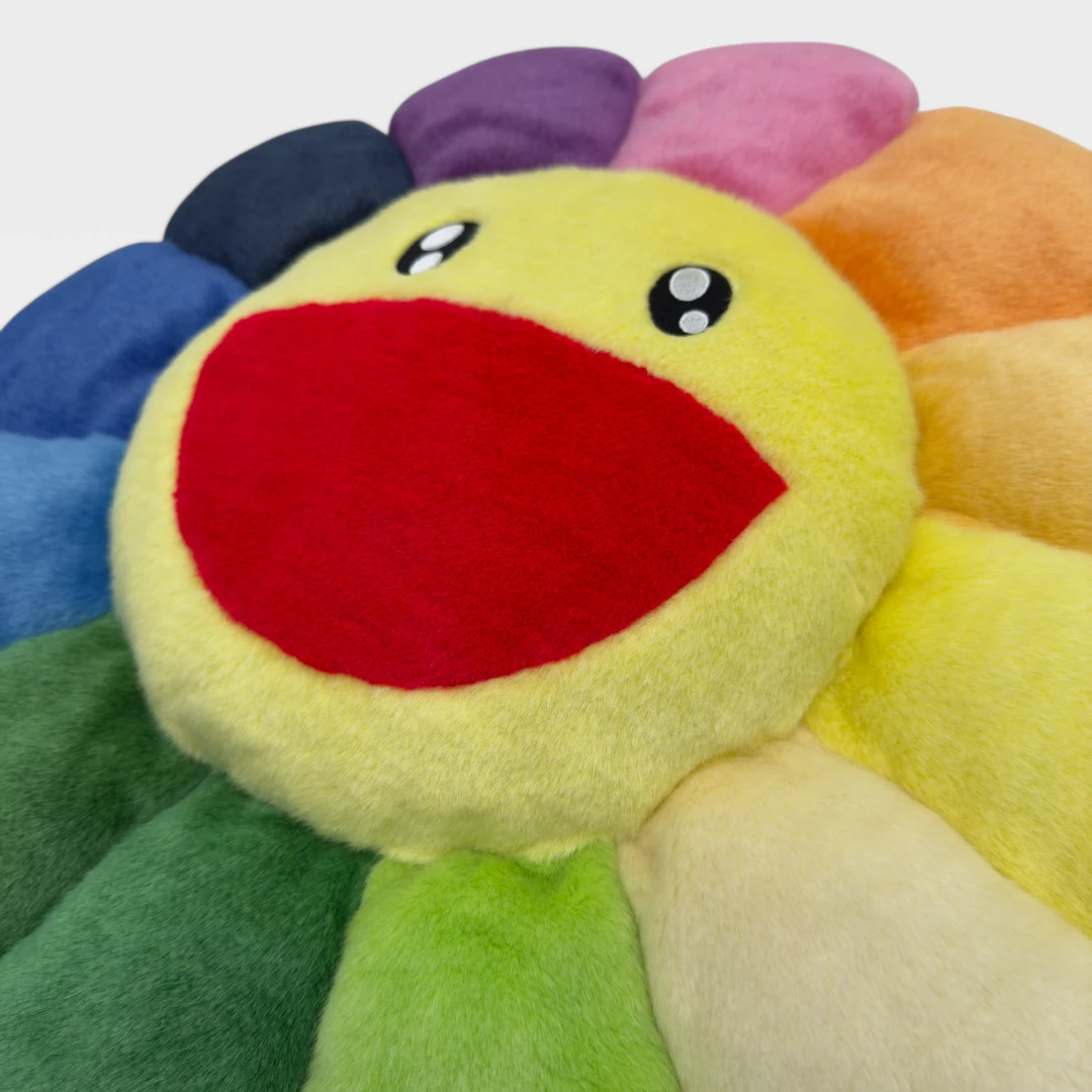 Takashi Murakami Flower Cushion 60cm Rainbow