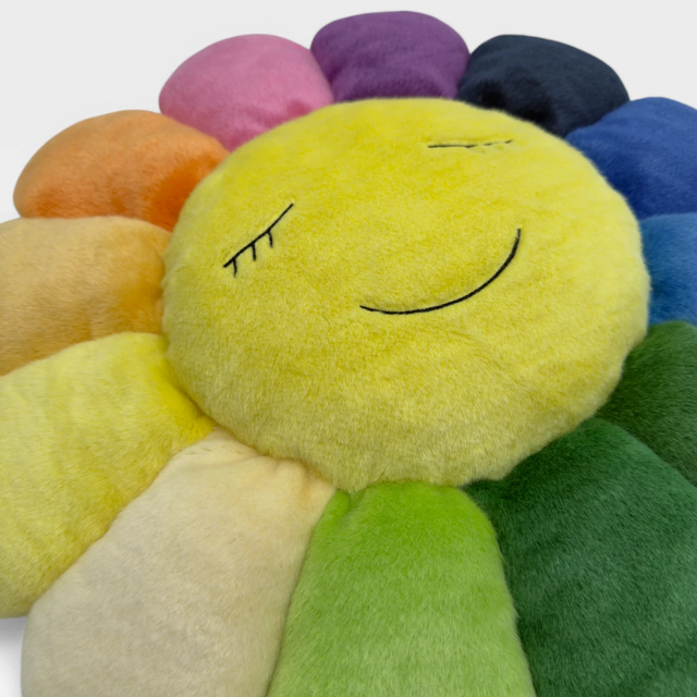 Takashi Murakami Flower Cushion 60cm Rainbow