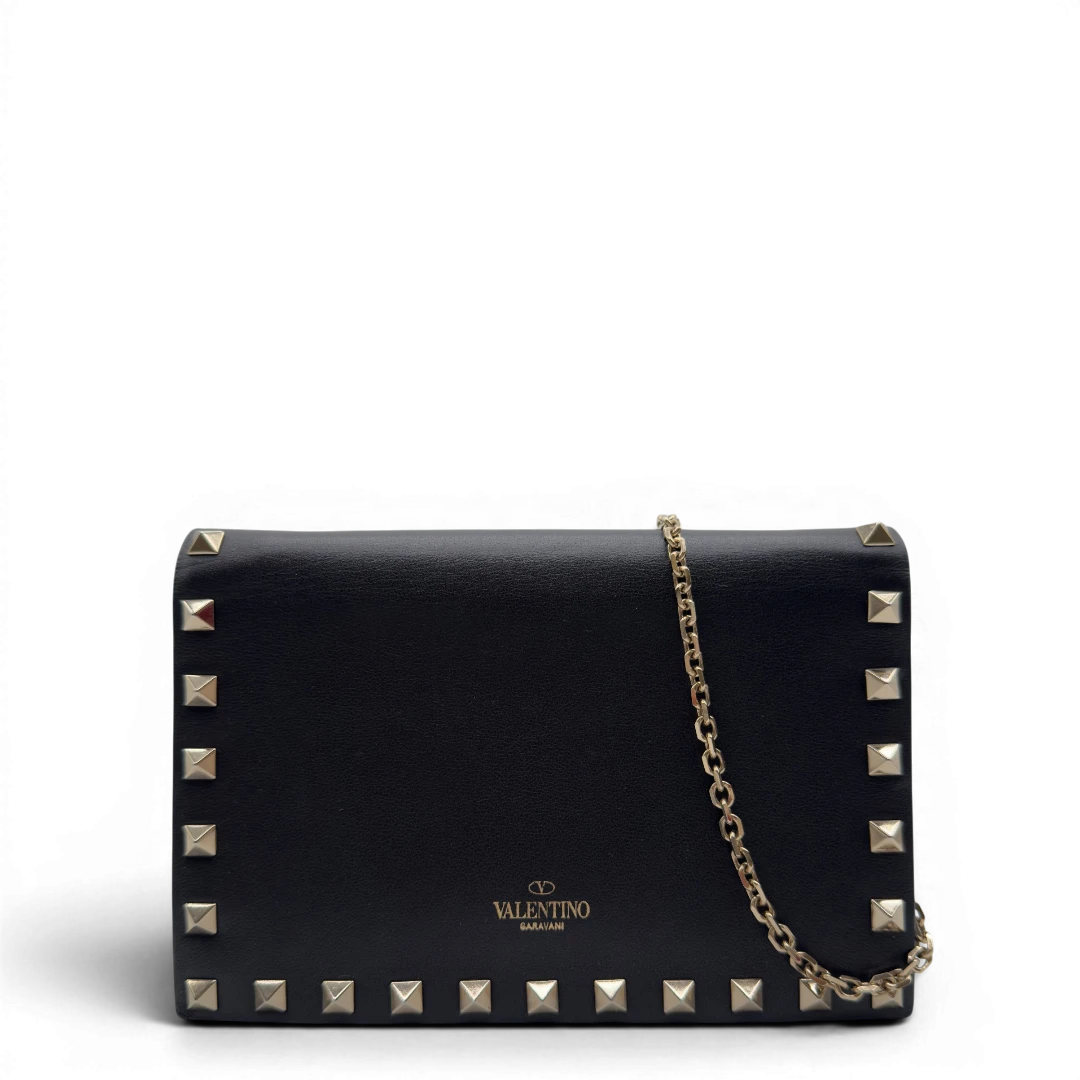 Valentino Garavani Umhängetasche Envelope Rockstud