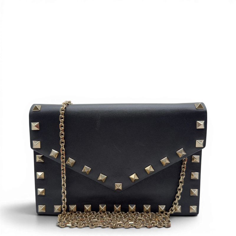 Valentino Garavani Umhängetasche Envelope Rockstud
