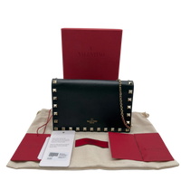Valentino Garavani Umhängetasche Envelope Rockstud