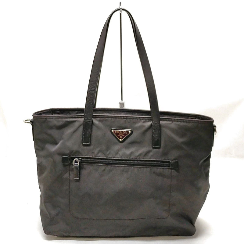 Prada Shopper aus Nylon schwarz
