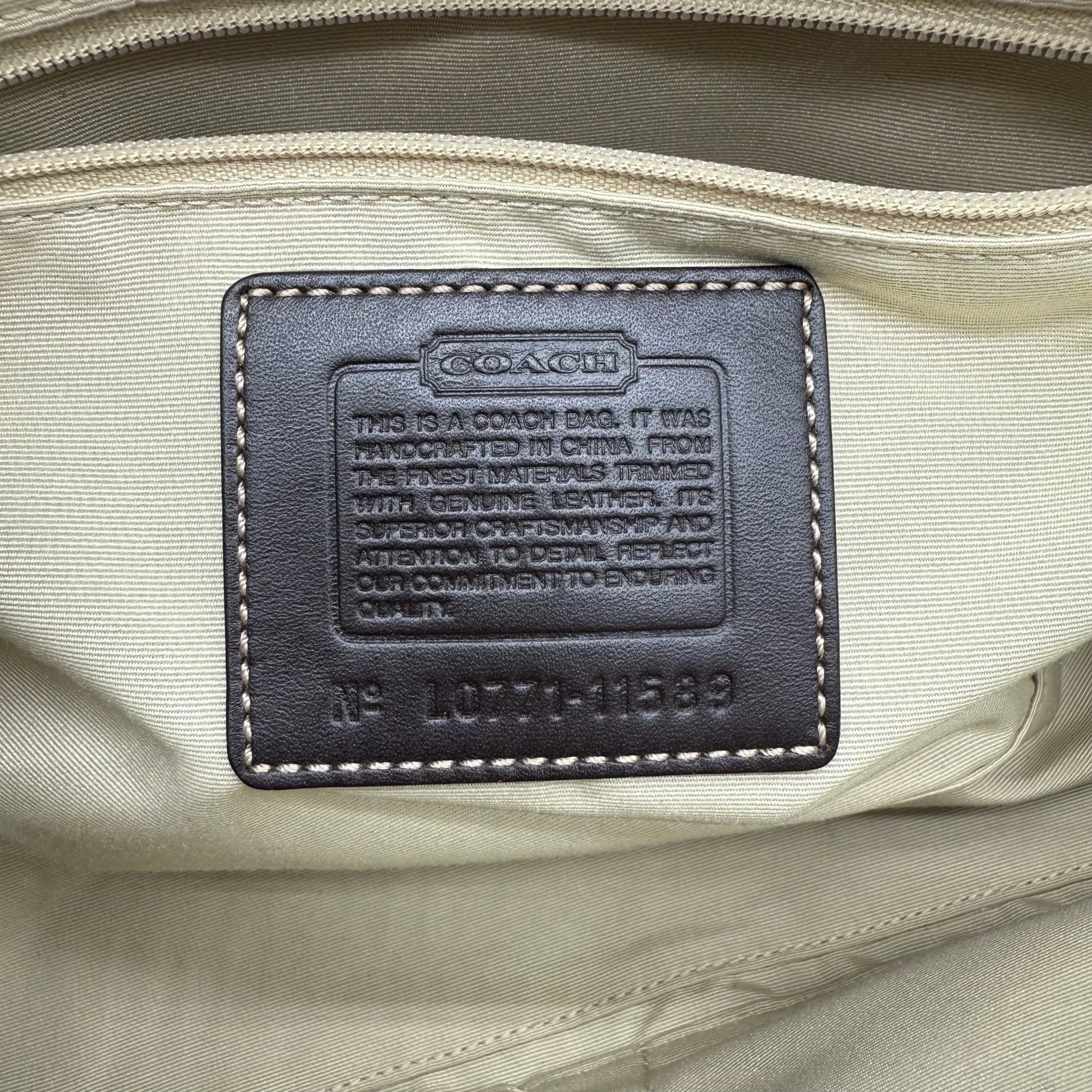 Coach Handtasche Tote bag Signature