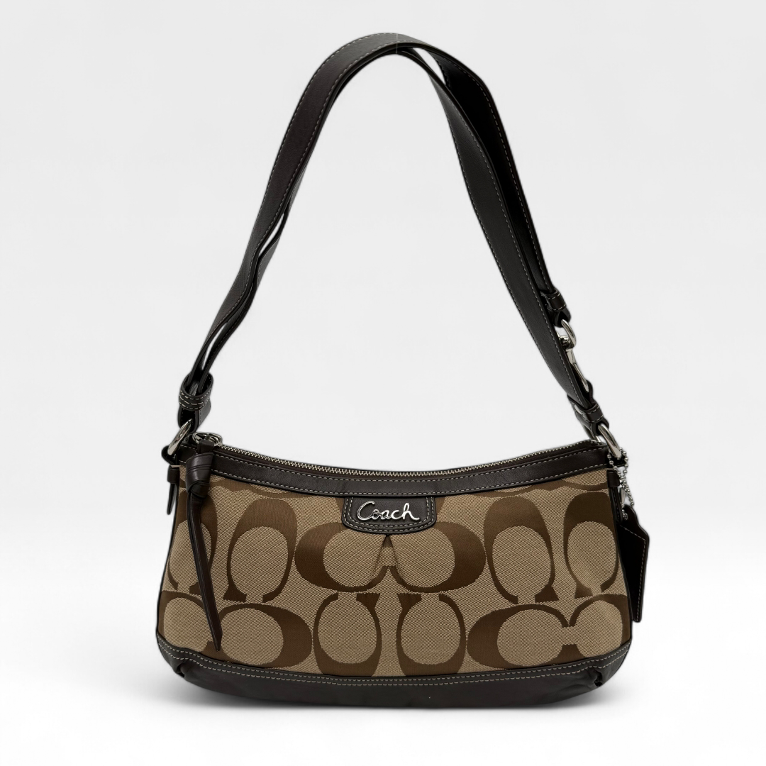 Coach Umhängetasche monogram beige