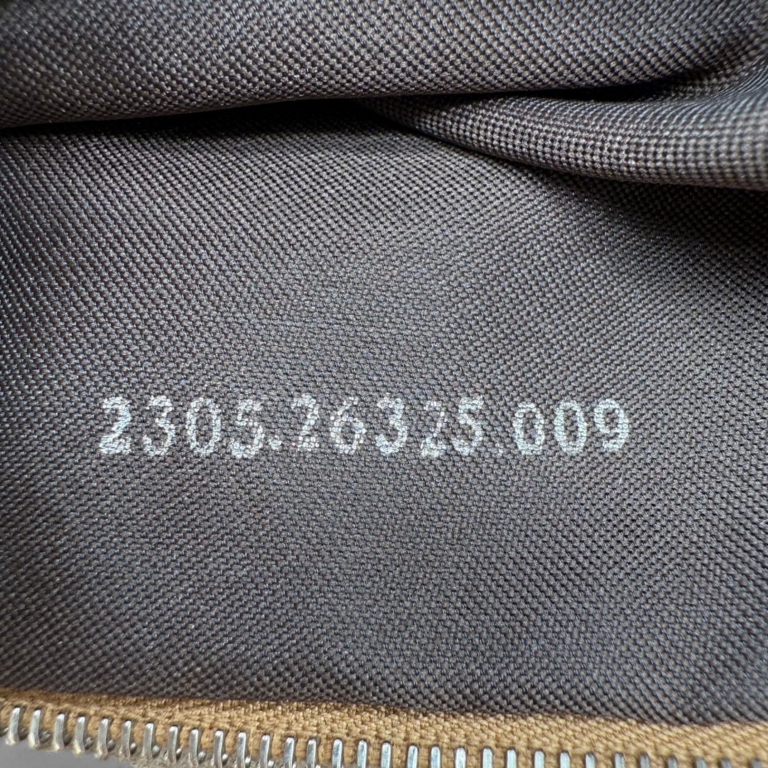Fendi Handtasche Mamma Baguette aus Kaschmir monogram beige