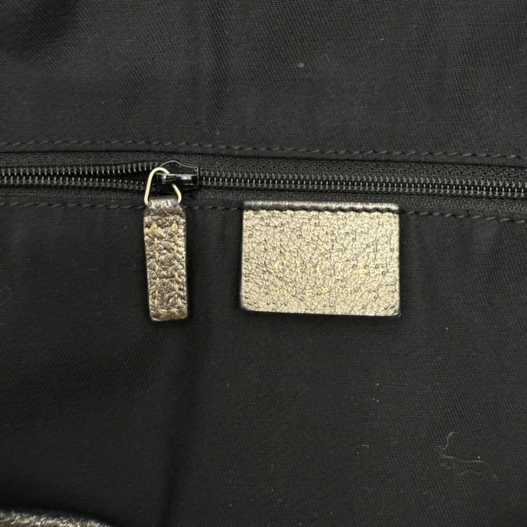 Gucci Handtasche Abbey Shopper khaki Lederdetails monogram beige