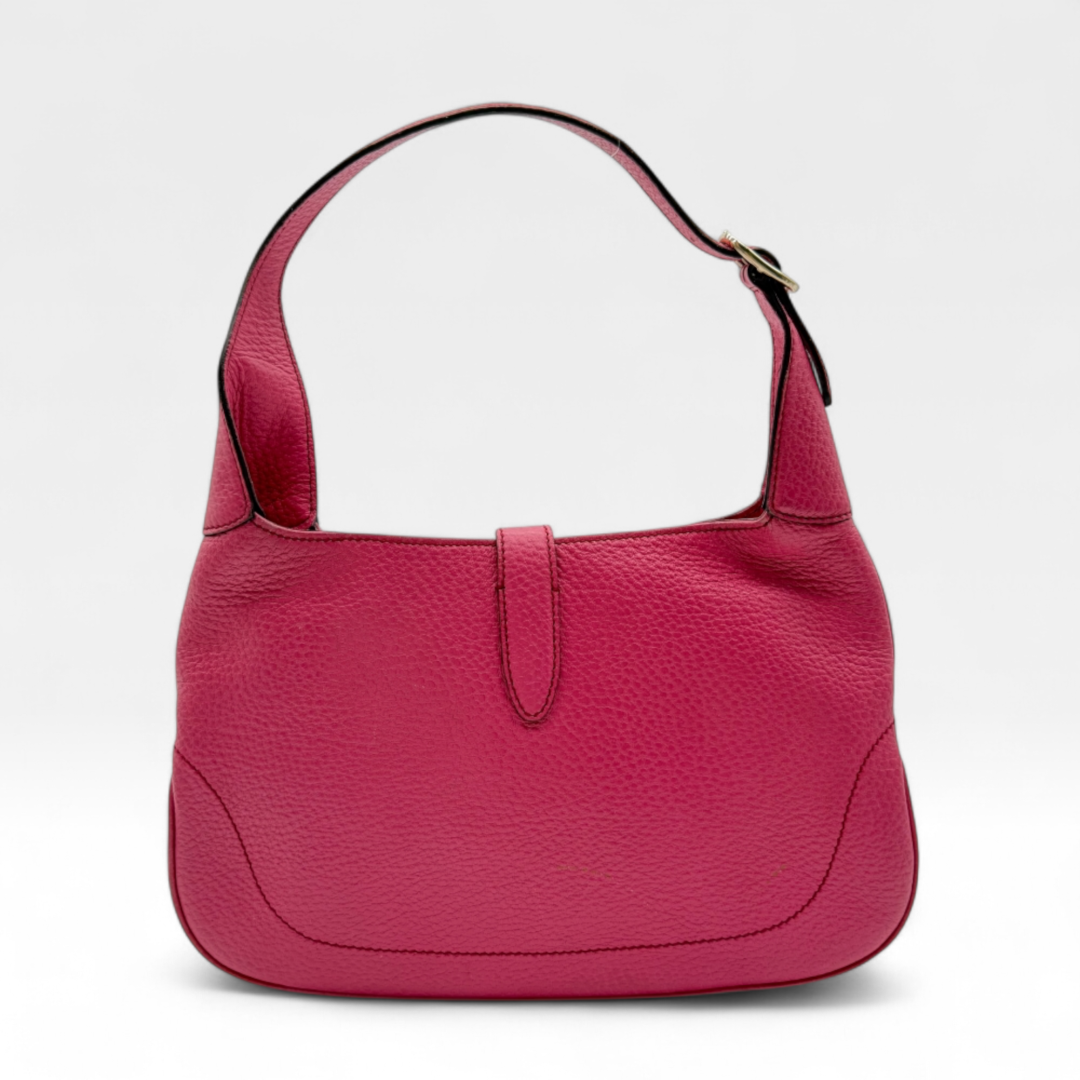 Gucci Handtasche Jackie aus Leder pink