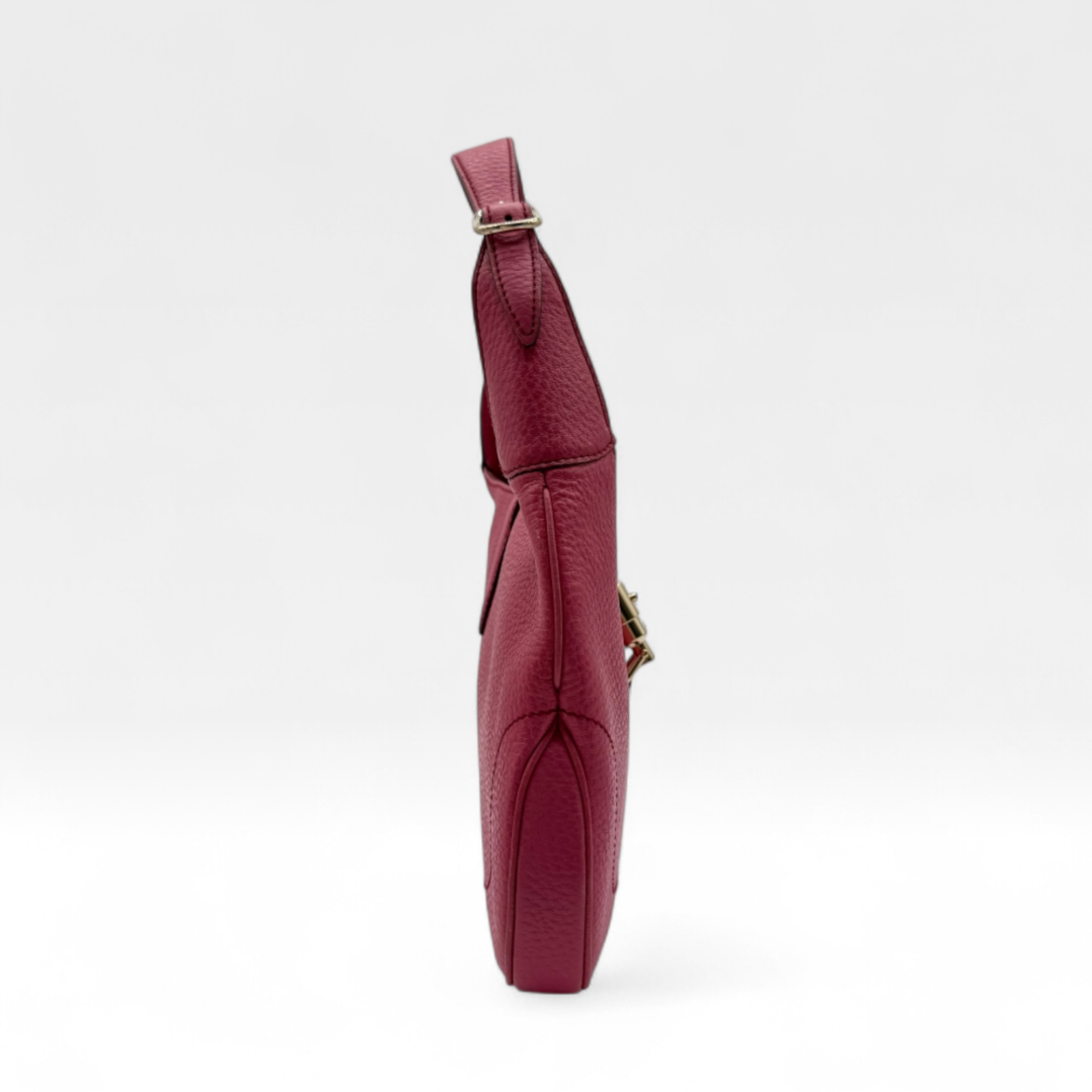 Gucci Handtasche Jackie aus Leder pink