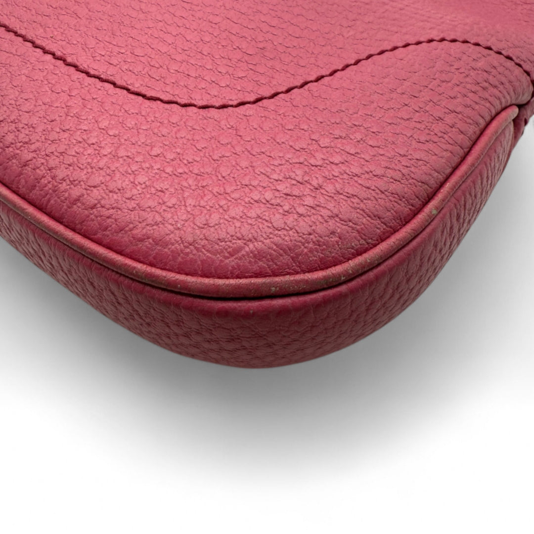 Gucci Handtasche Jackie aus Leder pink