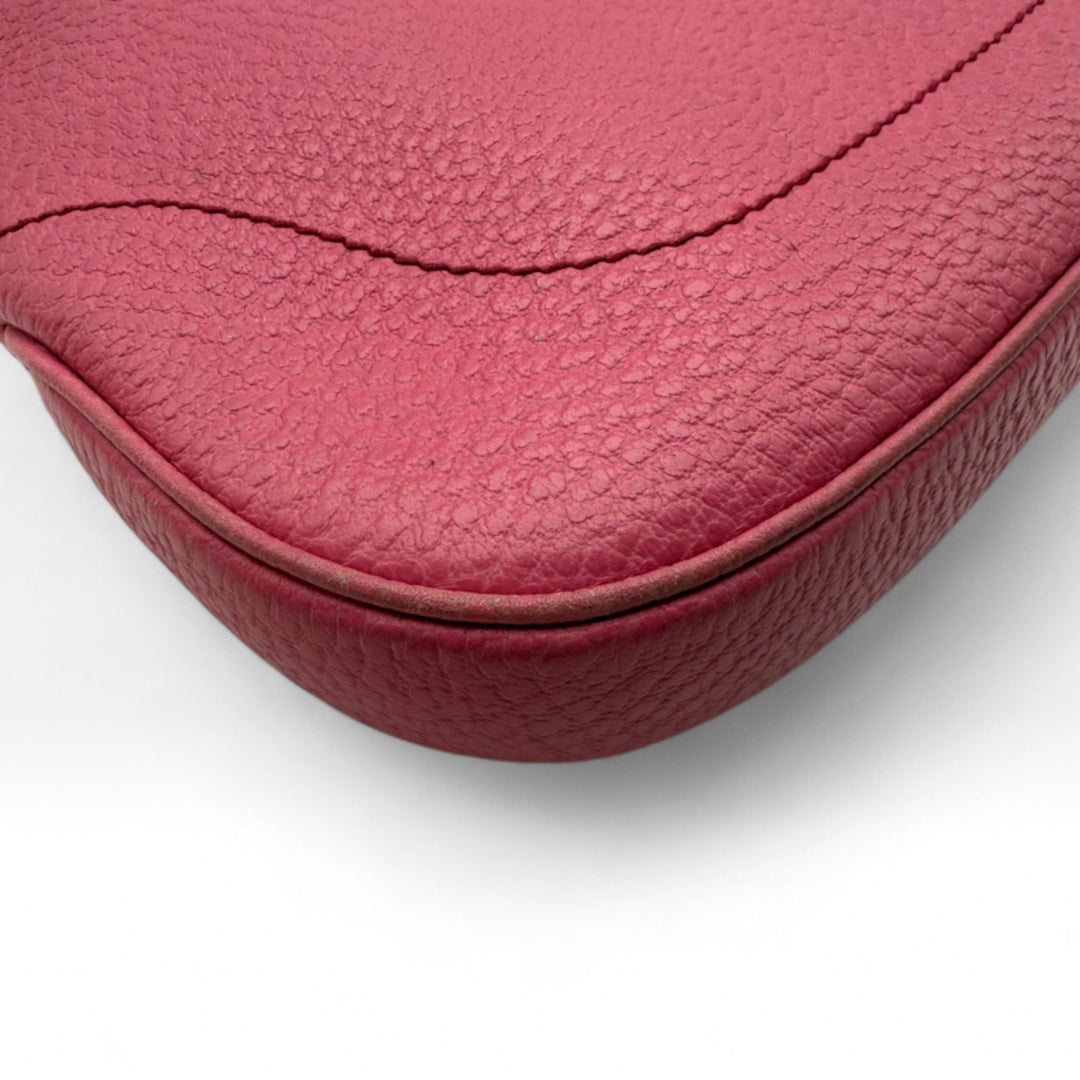 Gucci Handtasche Jackie aus Leder pink