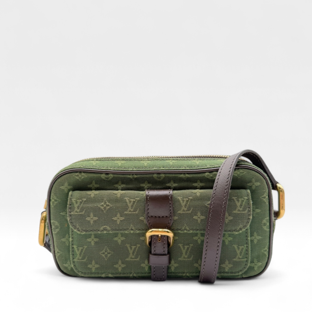 Louis Vuitton Umhängetasche Mini Juliet MM monogram grün